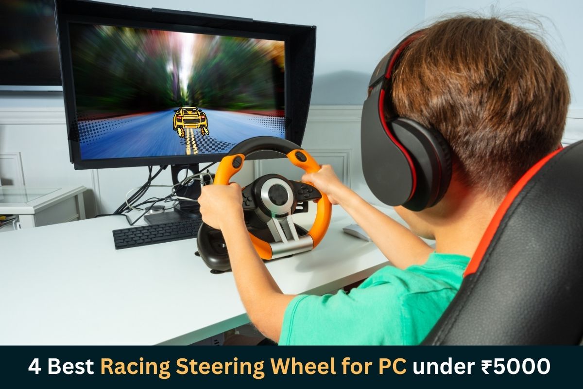 Read more about the article 4 Best Steering Wheel for PC under ₹5000 in India – 2024