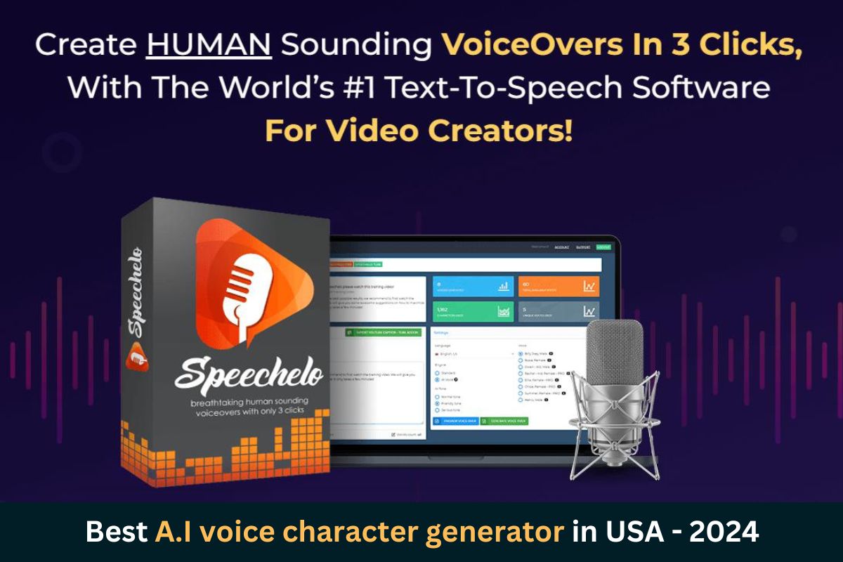 Read more about the article What AI voice generator is everyone using? in USA – 2024