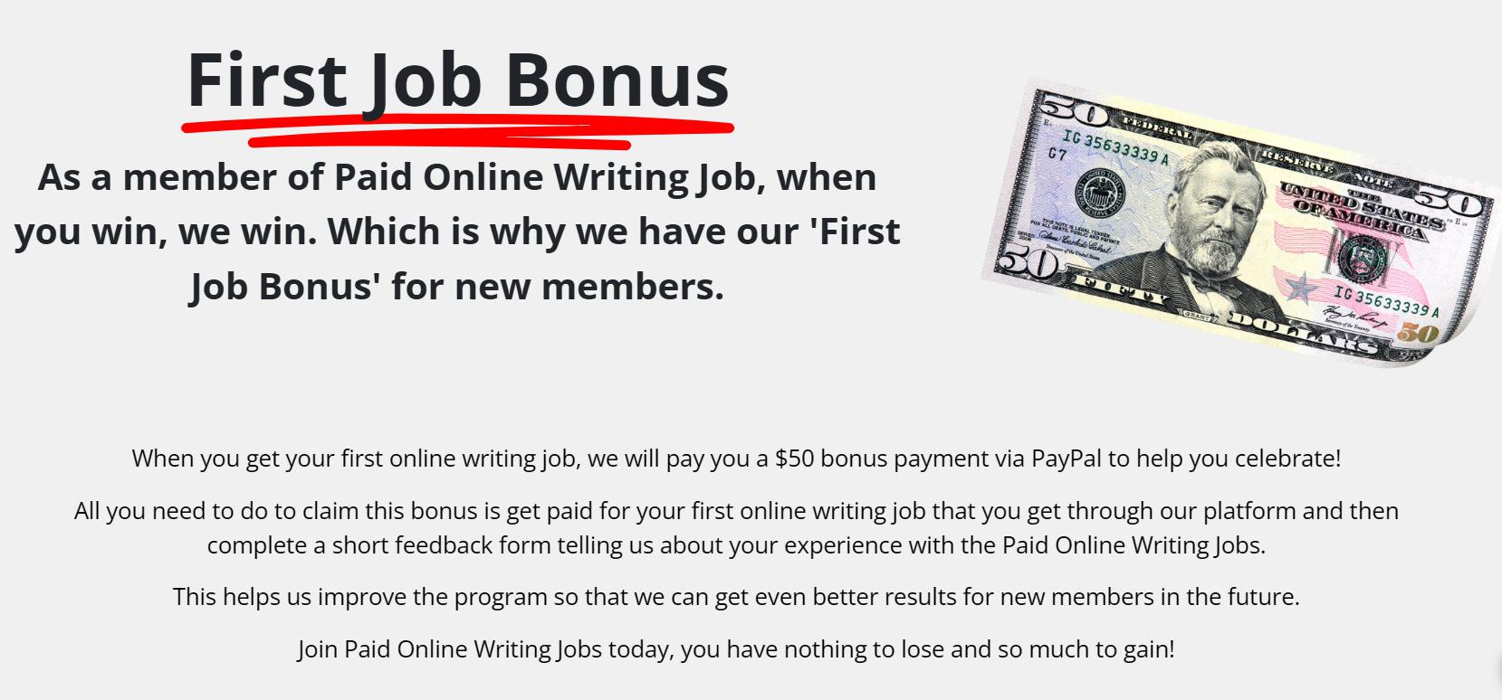 paid online job